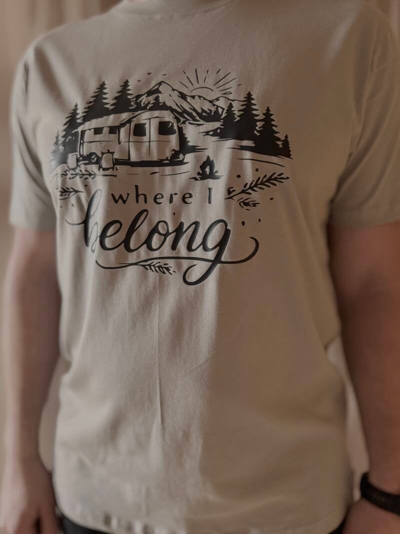 Unisex T-Shirt, Gerader Schnitt, personalisiert