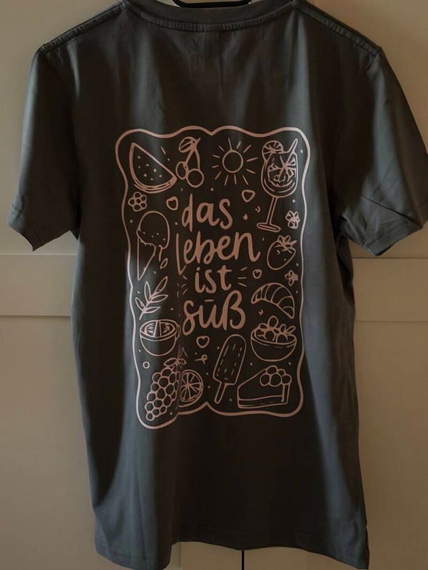 Unisex T-Shirt, "Das Leben ist süß"