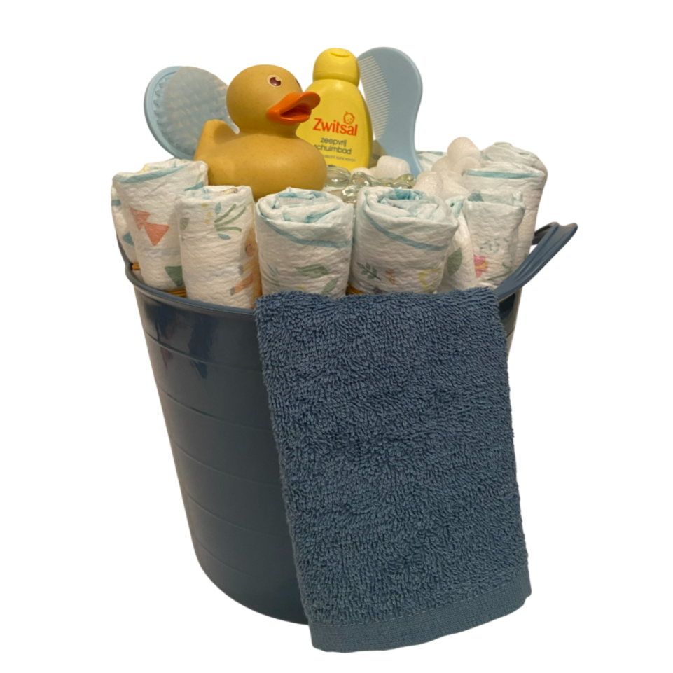 Pampertaart BADKUIP (blauw)