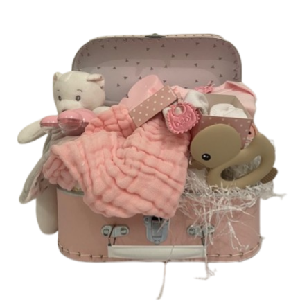 Pampertaart KOFFER (roze)