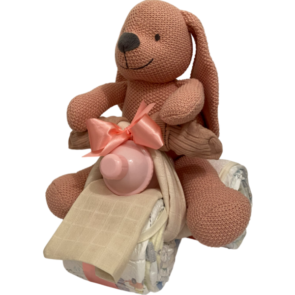 Pampertaart DRIEWIELER (roze)