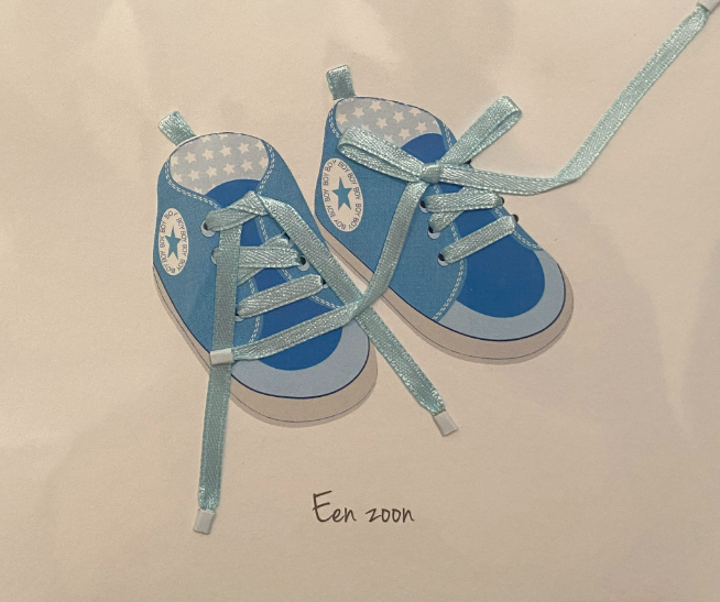 Wenskaart "Een zoon"