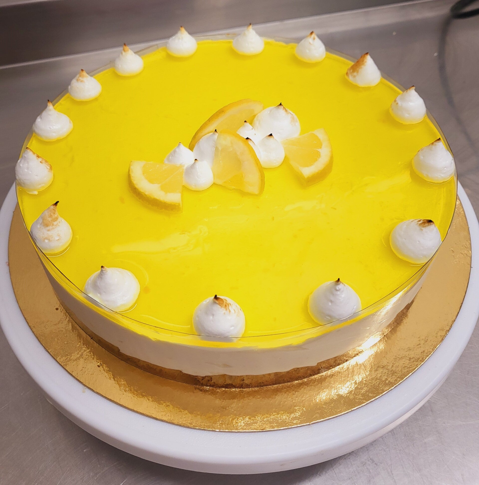 Gâteau nuage citron