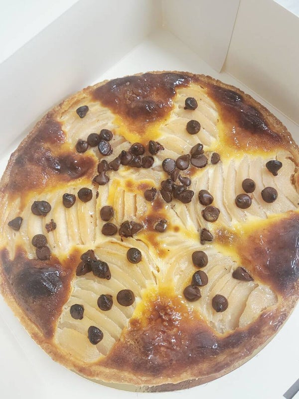 Tarte poires chocolat