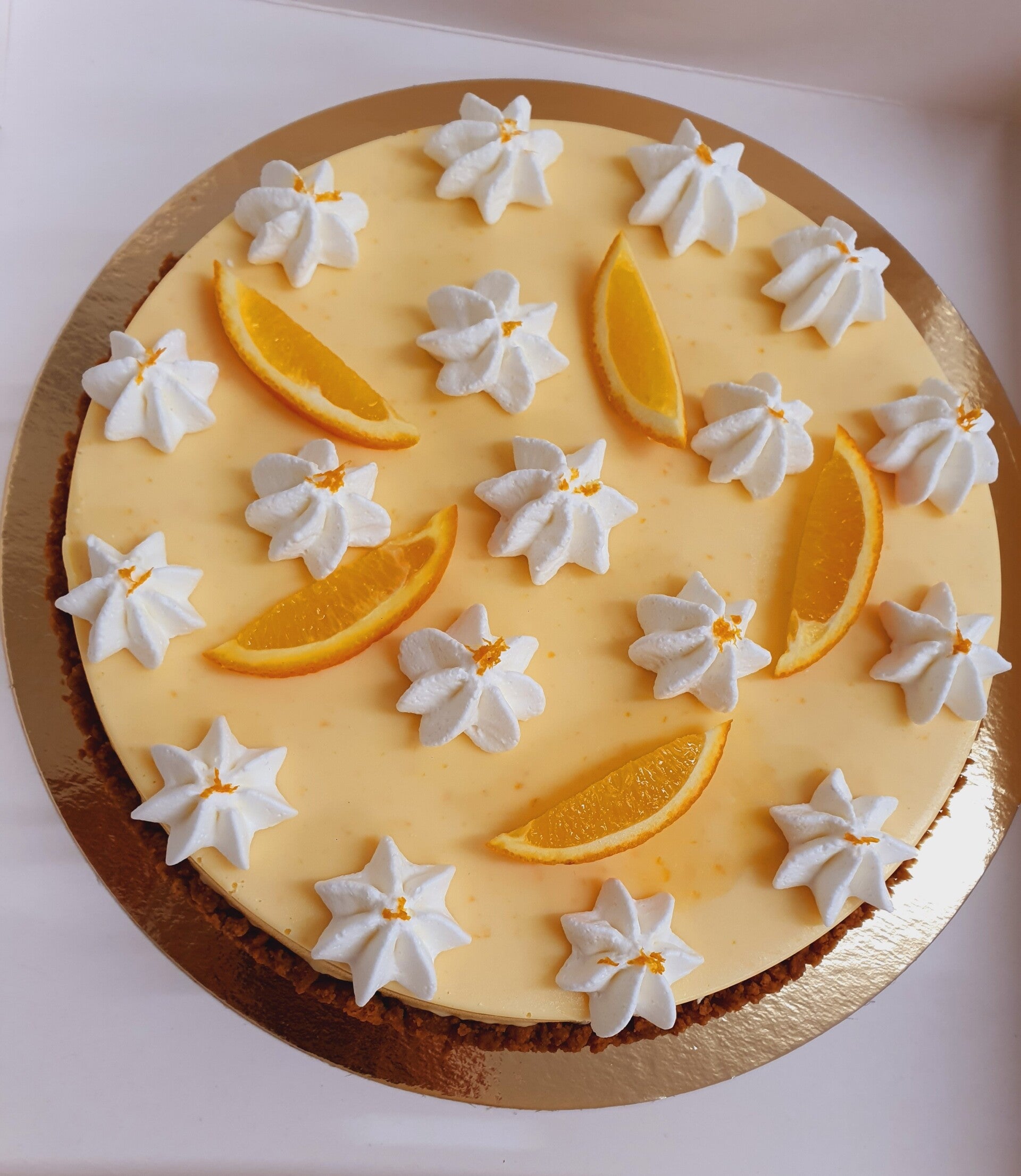 Tarte à l'orange