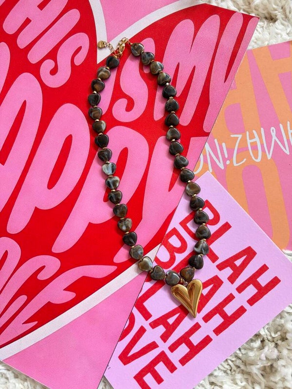 Kiki ketting bruin