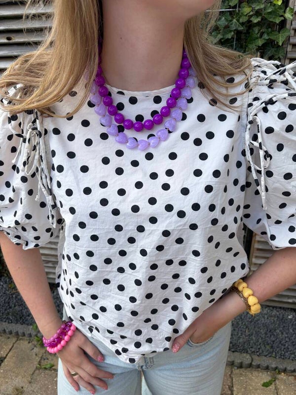 Isabel ketting paars