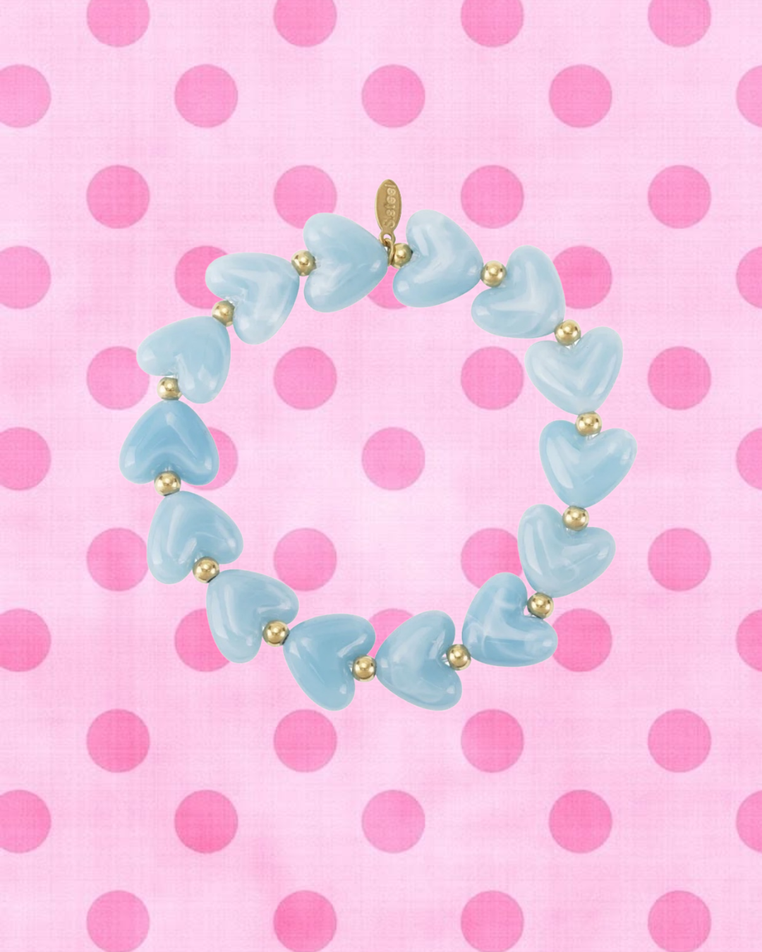 Hartjes blauw