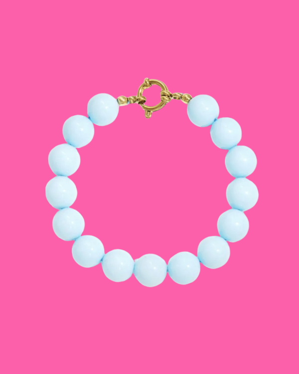Nina armband lichtblauw