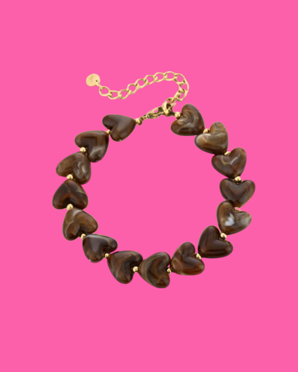 Hartjes bruin