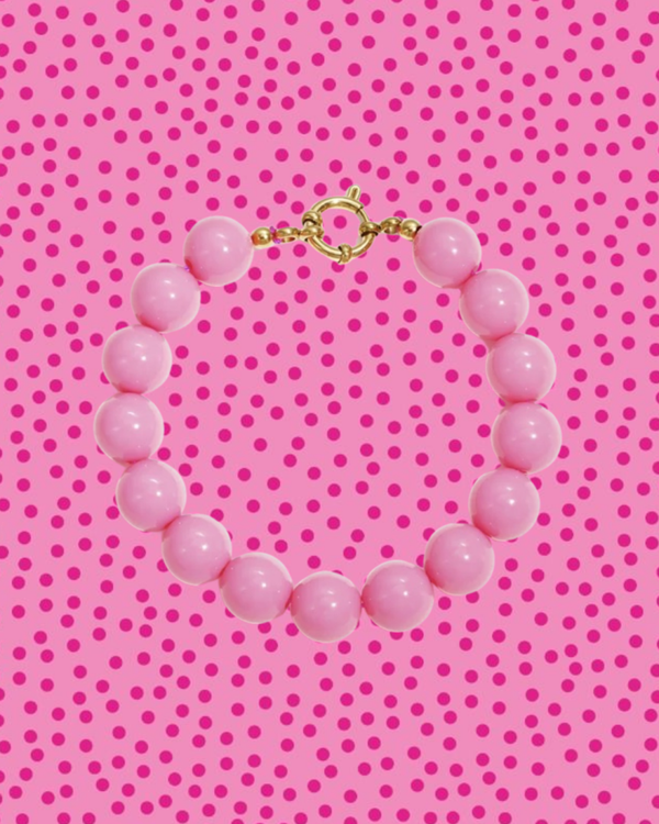 Nina armband roze