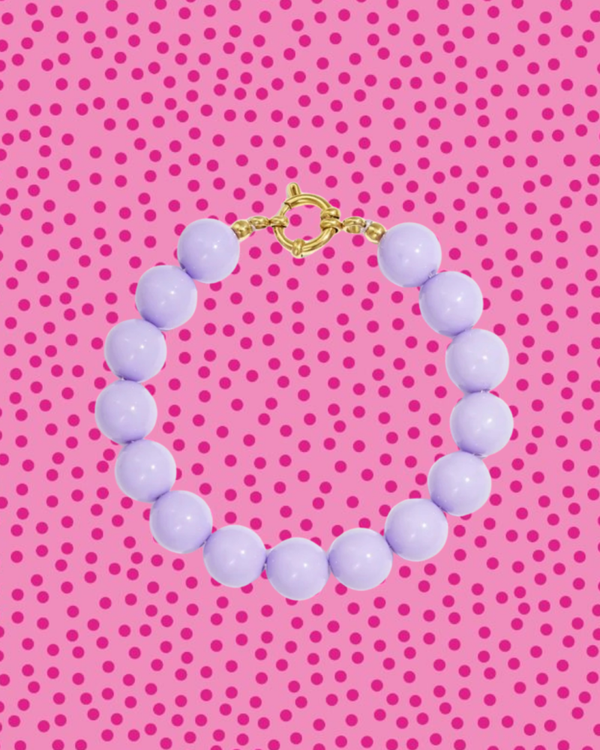 Nina armband lichtpaars