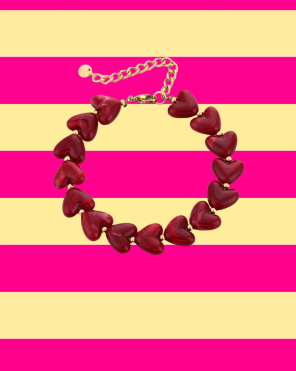 Hartjes rood