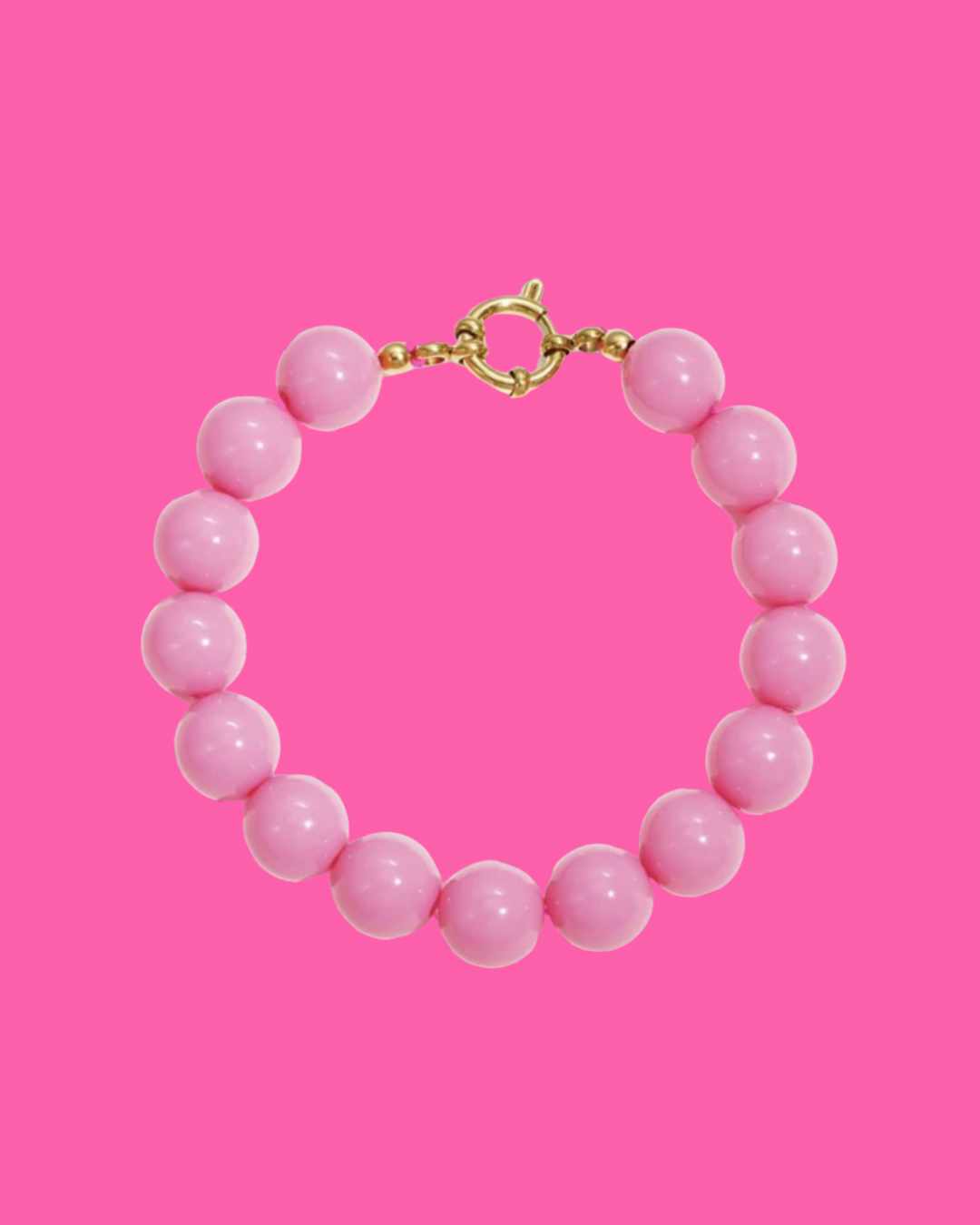 Nina armband roze