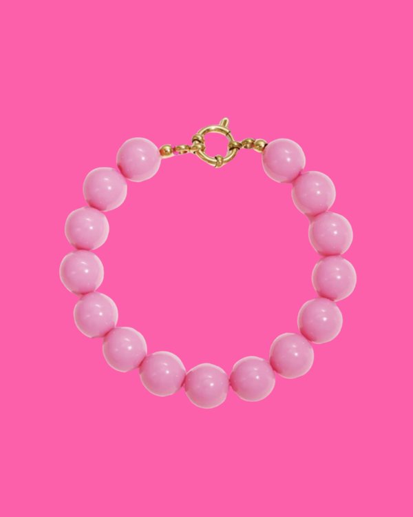 Nina armband roze