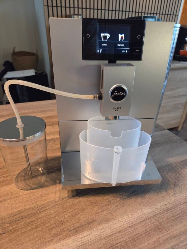 Jura ENA 8 Metropolitan Black + Glazen Jura Beker