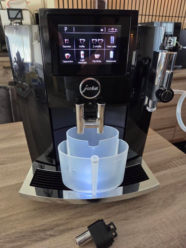 Jura S8 Piano Black izgst! | Bouwjaar 2021 | Nieuwe Maalschijven