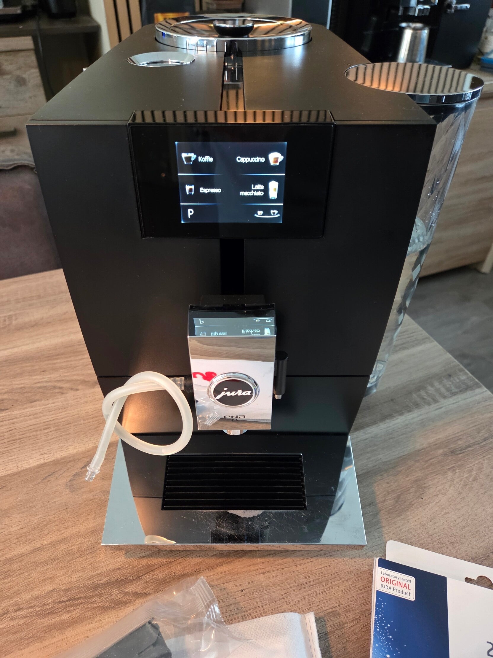 Jura ENA8 Full Metro Black 2020 , 3.743 bereidingen ZEER LAAG