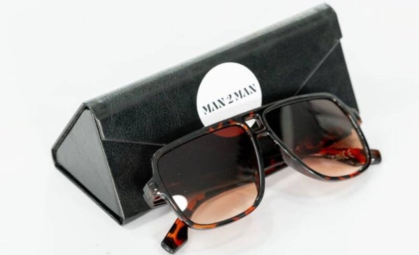 Men's sunglasses brown