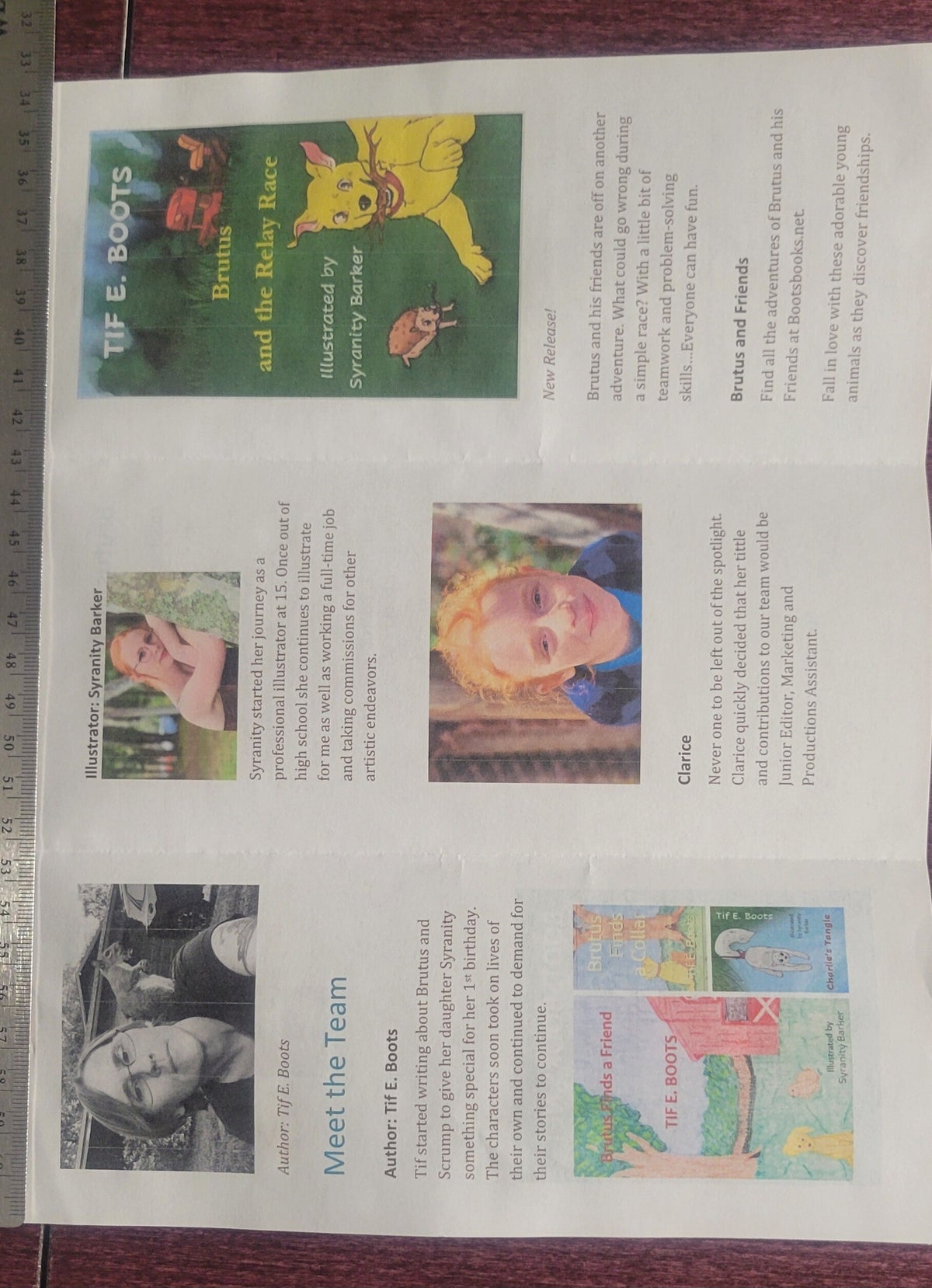 Three-Fold Brochures | Sheltering Tree Earth Media
