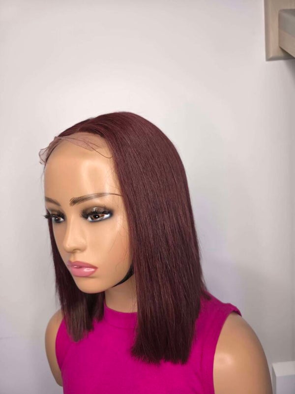 12'' Bonestraight Bob Wig
