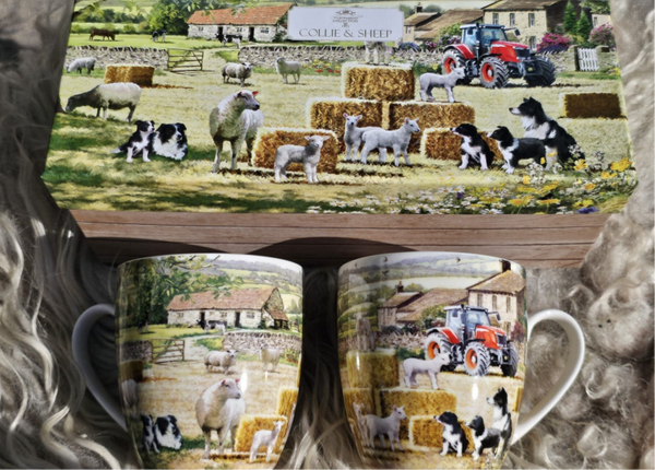 Mokkenset Collie & Sheep in cadeau verpakking