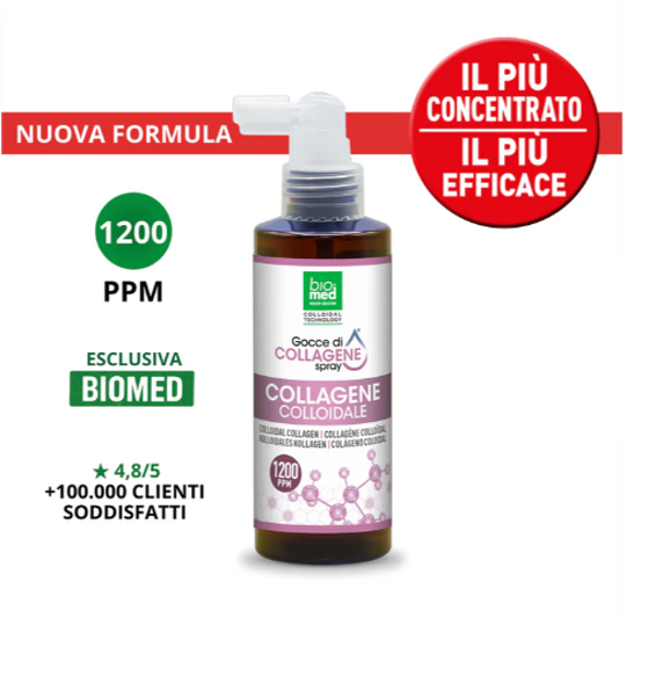 BioMed-COLLAGENE COLLOIDALE 1200 PPM- 100 ml