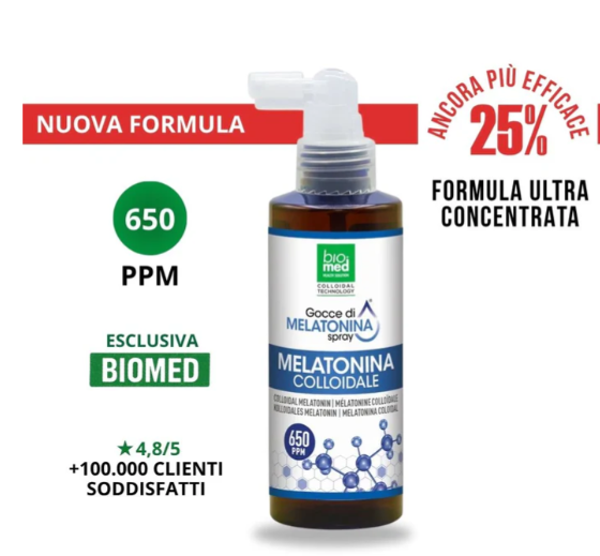 BioMed-MELATONINA COLLOIDALE 6450 PPM 100 ml