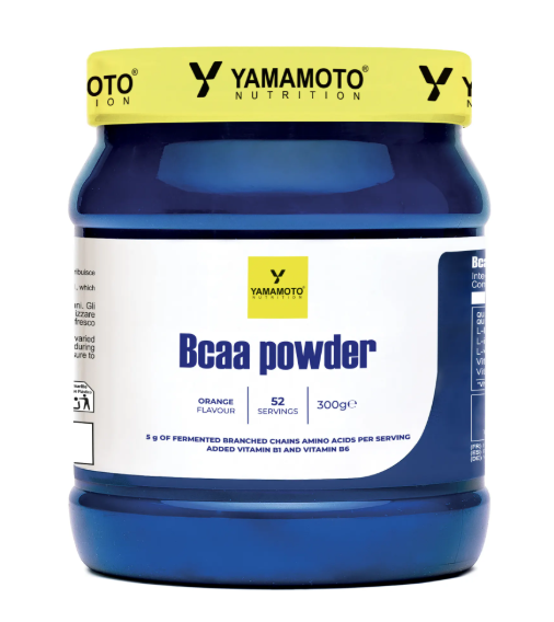 Yamamoto- Bcaa POWDER 300 grammi, da fermentazione vegetale gusto arancia