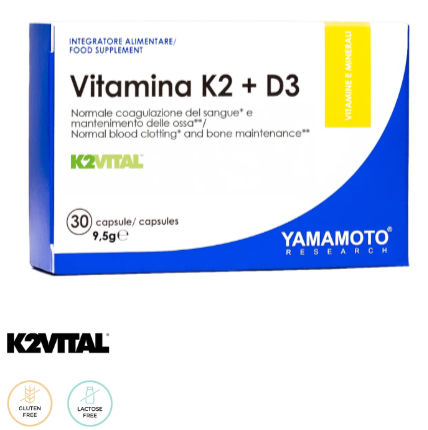 Yamamoto-Vitamina K2+D3 K2Vital™