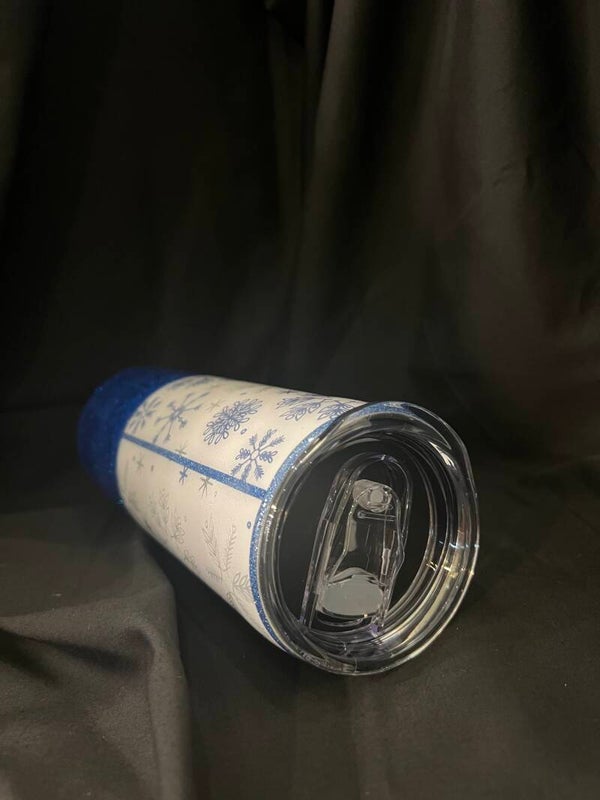 20 oz Snowflake Tumbler