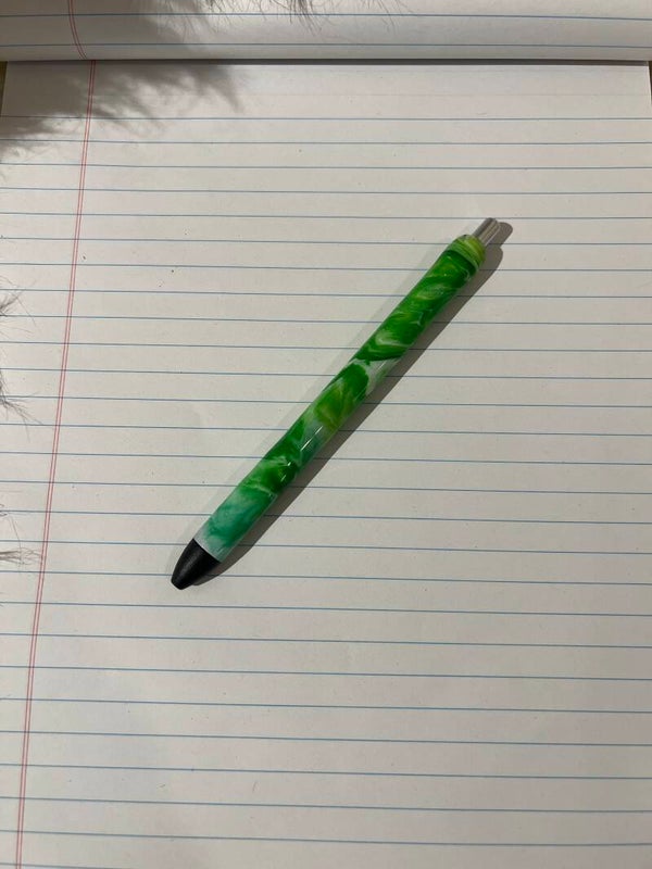 Green Swirl Pen