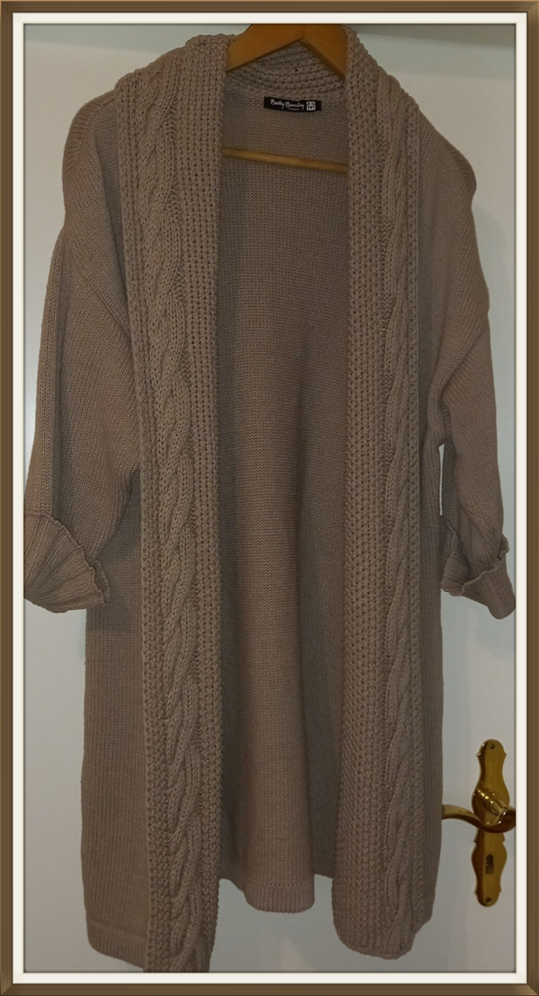 Tolle Strickjacke, taupe, Betty Barclay, 40/42/44