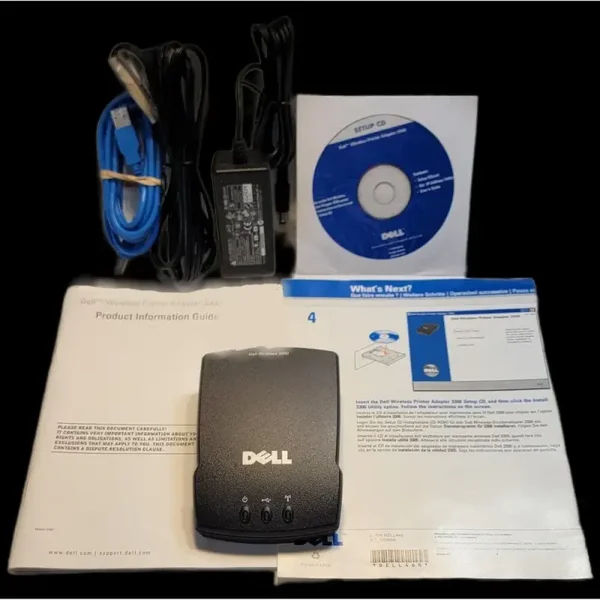 NEW - DELL Wireless Printer Adapter 3300 Model# DP/N 0WF001