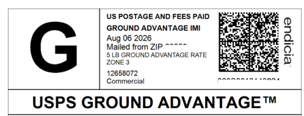 Shipping Labels To and From Buyer's Address