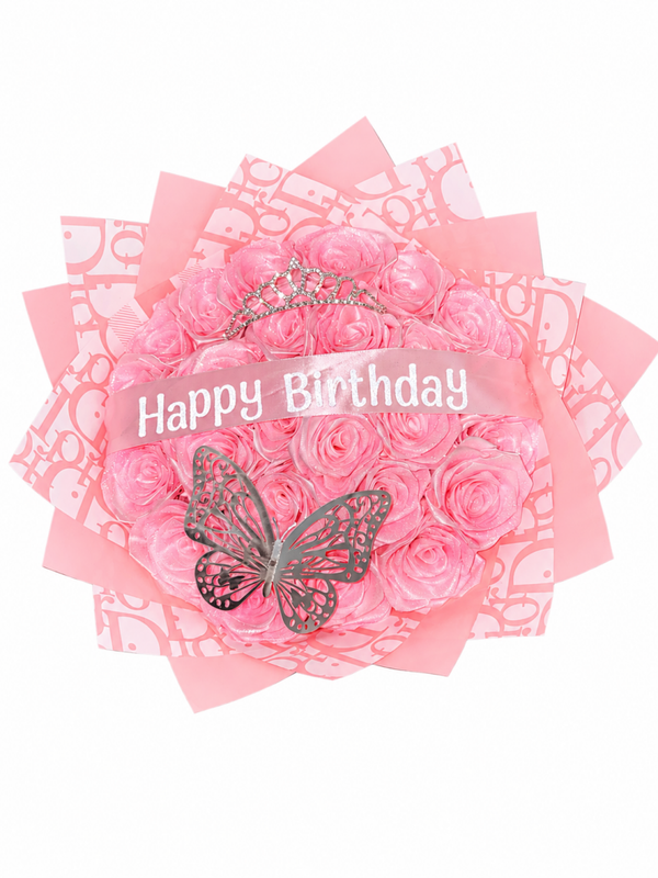 Roze boeket