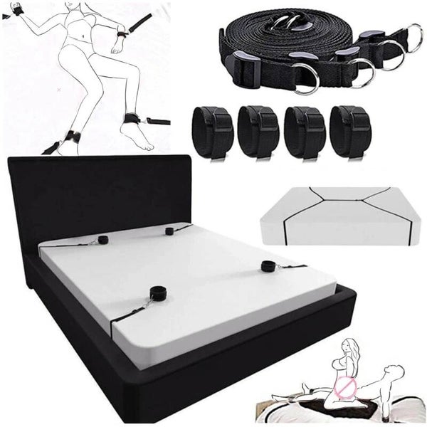 Juegos eróticos de cama Bondage