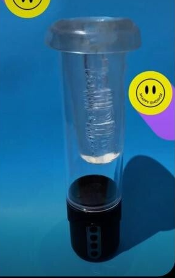 Bomba de succión para pene digital