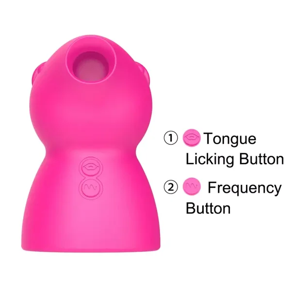Vibrador de succión de Vagina 3 en 1