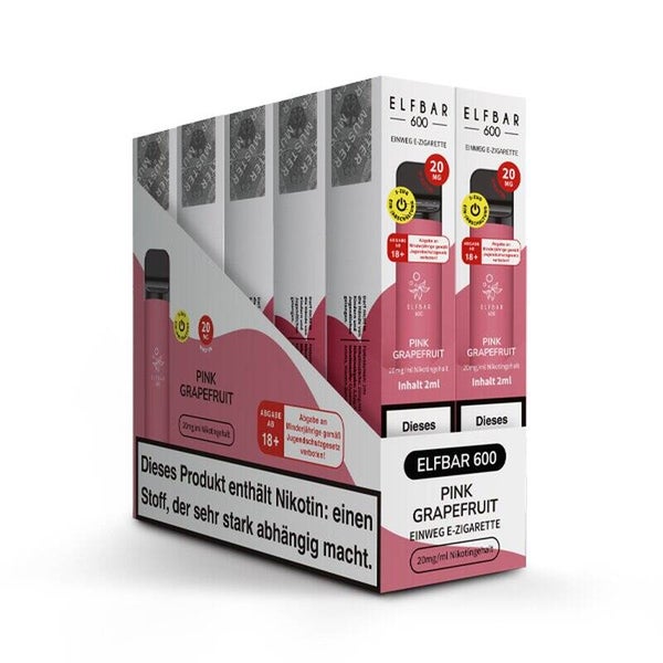 Elfbar 600 Pink Grapefruit 10 Stück