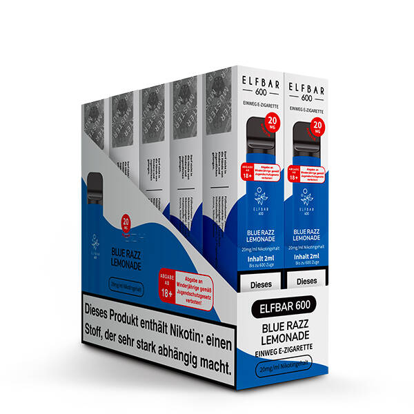 Elfbar 600 Blue Razz Lemonade 10 Stück
