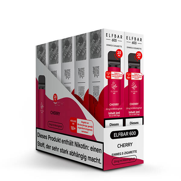 Elfbar 600 Cherry 10 Stück
