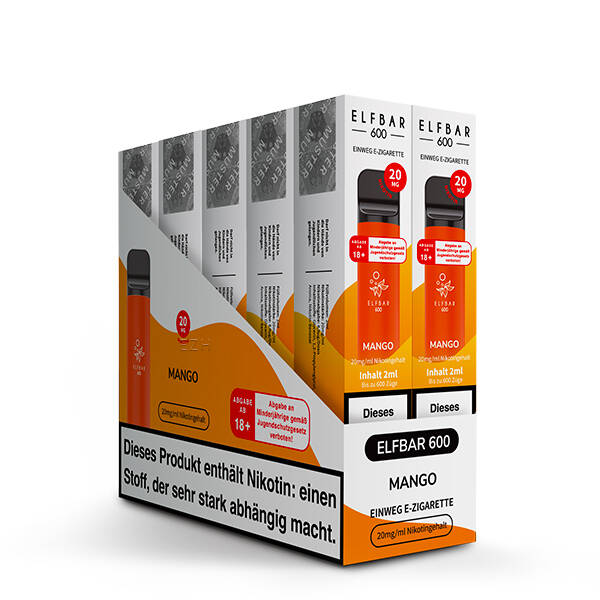 Elfbar 600 Mango 10 Stück
