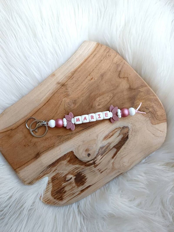 Porte clé fleurs de lotus