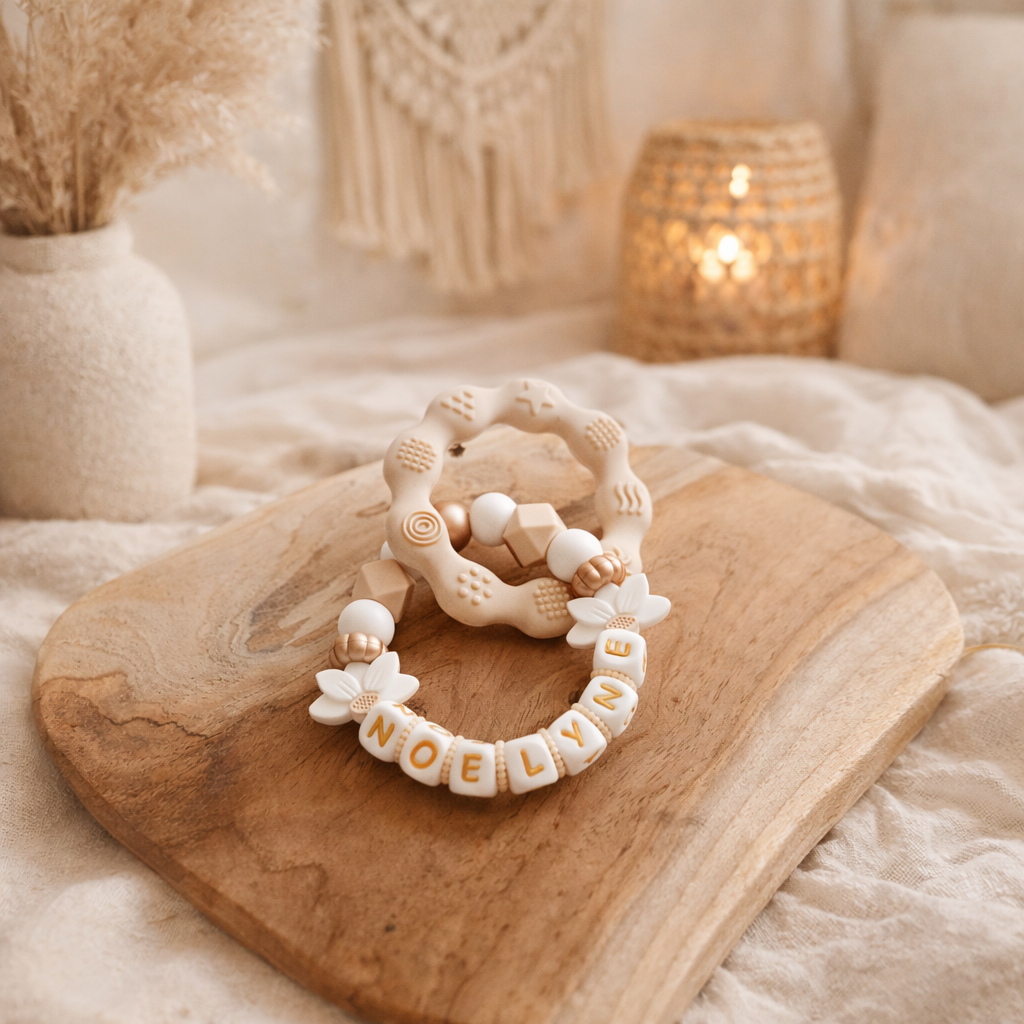 Anneau de dentition ‹ Noëlyne ›