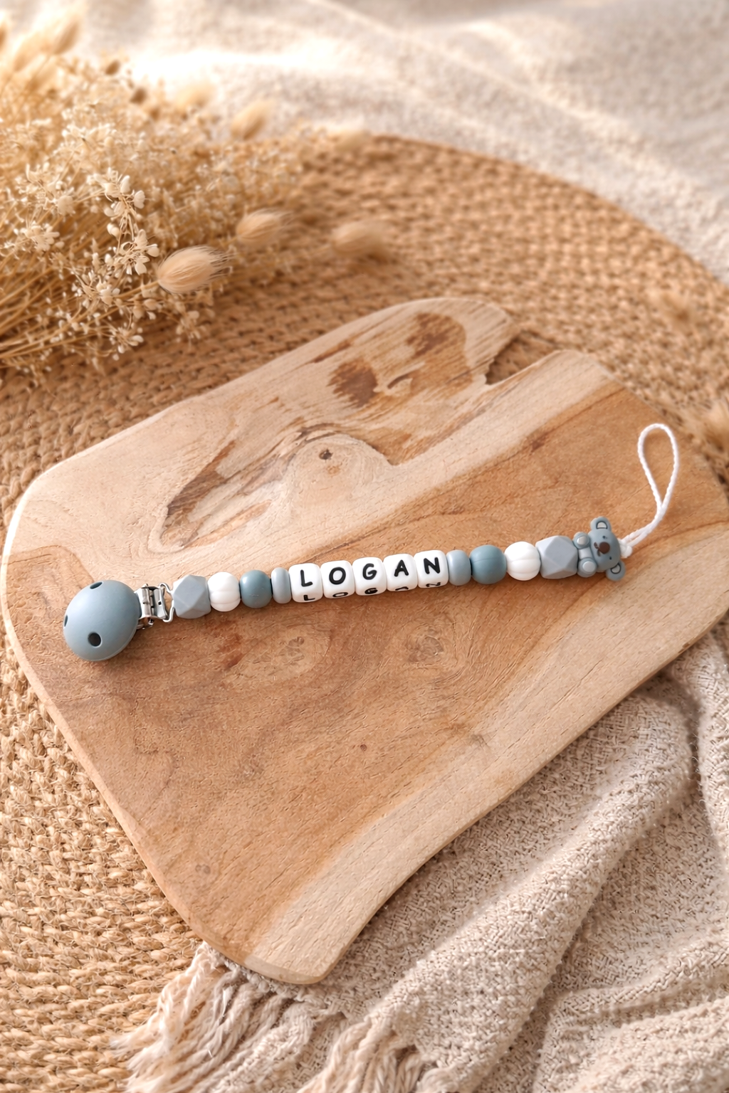 Attache tétine koala ‹ Logan ›