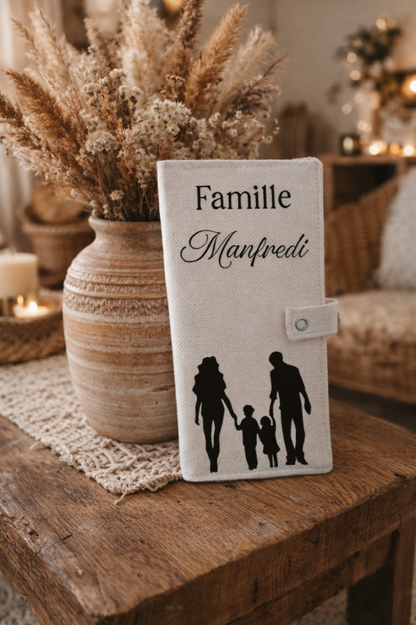 Protège livret de famille ‹ Manfredi ›