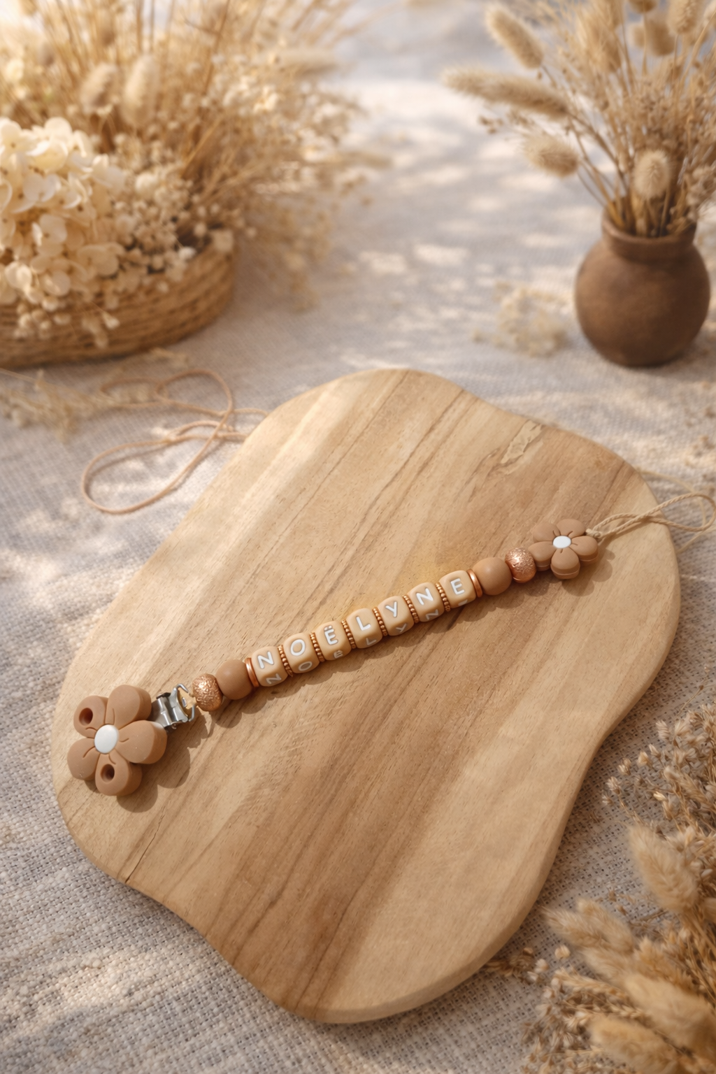 Attache tétine Daisy ‹ Noëlyne ›