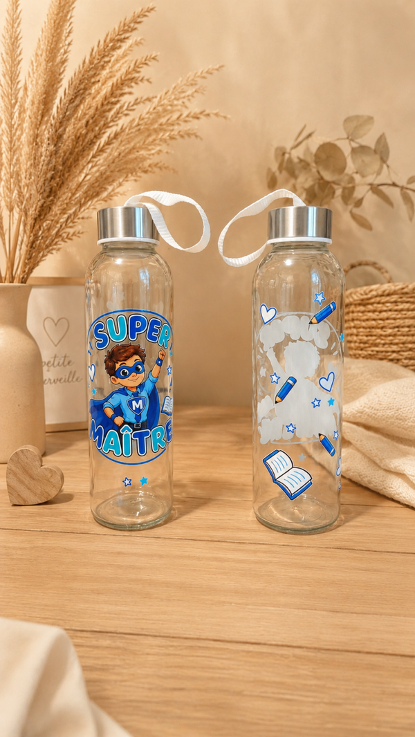 Gourde en verre ‹ Maître › (500ML)