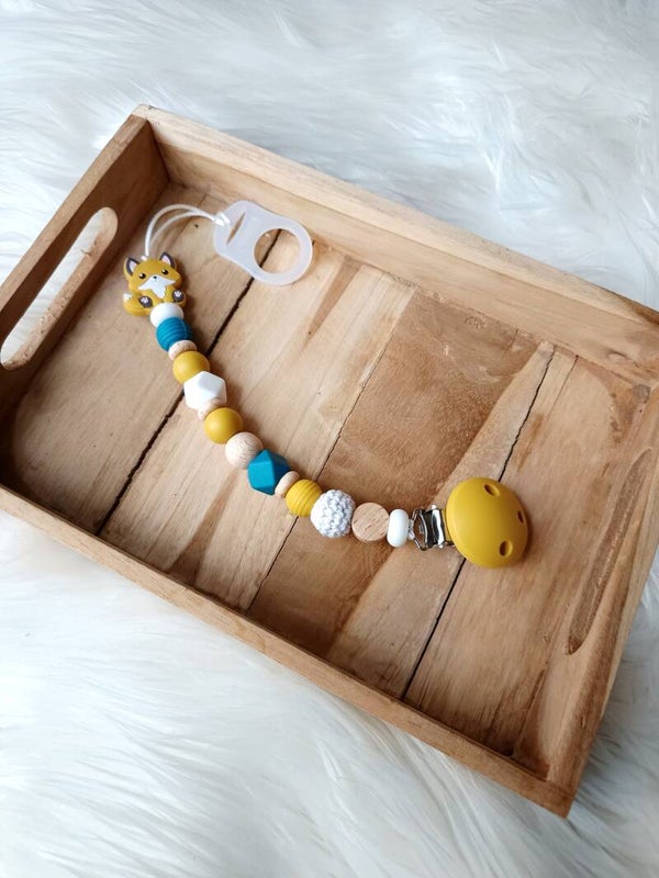 Attache tétine Renard